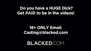 Blacked - Alexis Crystal punciját barna srác kúrja