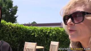 Nina Hartley és Raven Bay meg a néger hapsi