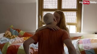 Világos Szőke tini nyögés míg az korosodó megdugja a pináját