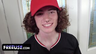 Megdugtam az edzőmet! szerencsés baseball játékos ingyenesen használja termetes cickós milfjét!
