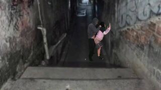 Fekete cafka keményen megkefélve a favela domb urával a funk tánc után
